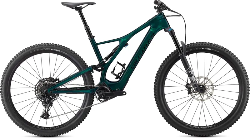 2023 Specialized Turbo Levo SL Comp Carbon in Green Tint and Black